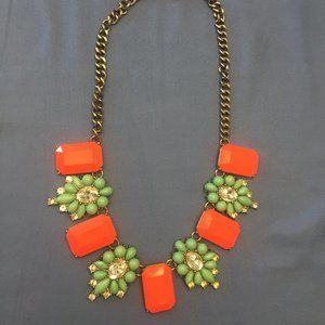 J.Crew Brooch Necklace